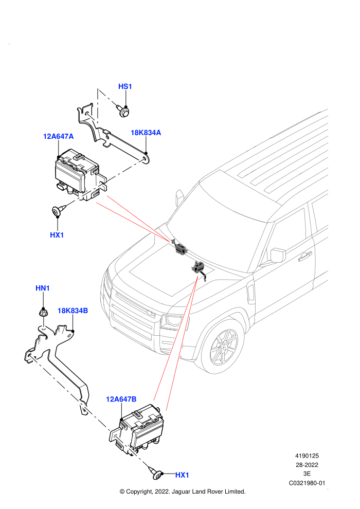 Air Conditioning And Heater Sensors (Air Purge/Ionisation/PM2.5/CO2,RHD)((V)FROMP2141285)