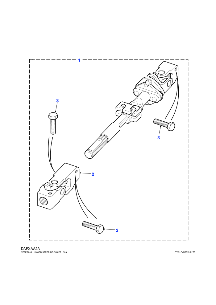 Lower Steering Shaft