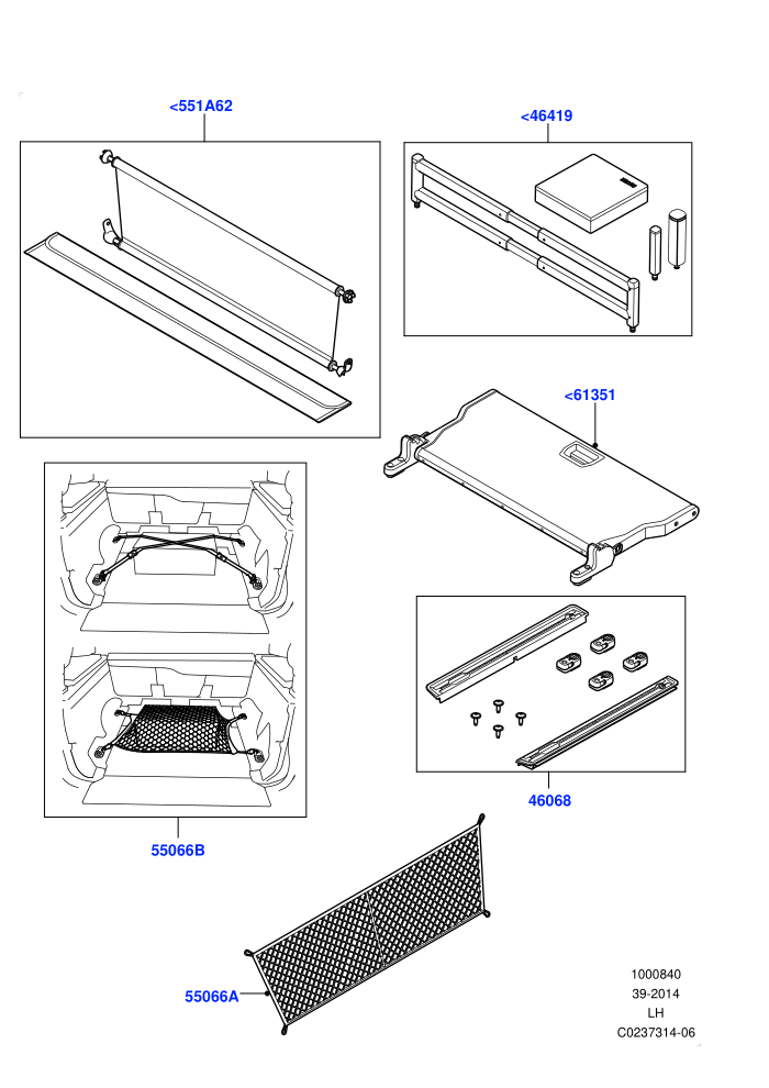 Load Retention Systems (Halewood (UK),Itatiaia (Brazil))(Accessory)
