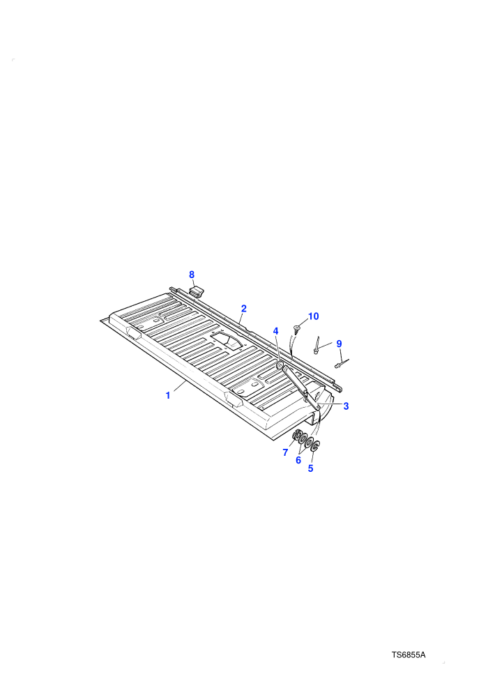 Tailgate Assembly-Lower-From (V) GA441004