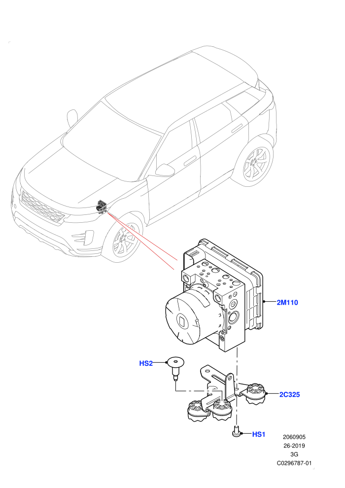 Anti-Lock Braking System (Changsu (China))(ABS Modulator)((V)TOMG575834)