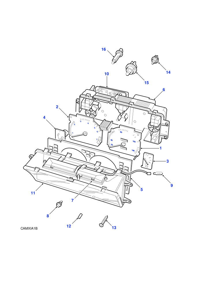 Instrument Components ((V)TOMA501919 (V)FROMMA081992)