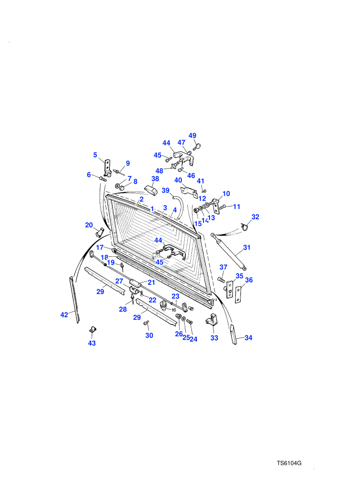 Tailgate Assembly-Upper