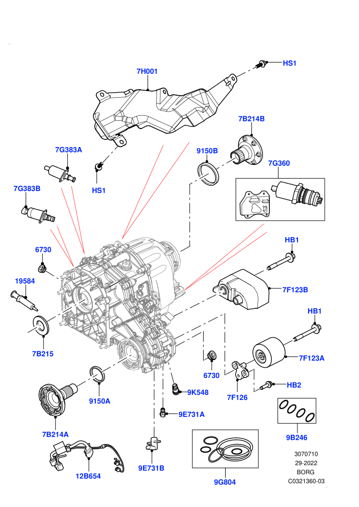 Transfer Drive Components (Nitra Plant Build)((V)FROMM2000001)