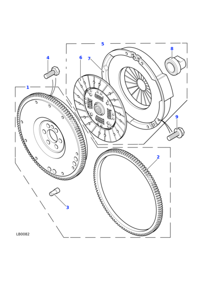 URB500060 AP DRIVELINE Сцепление (к-т) FR 1.8i+2.0D TCI E