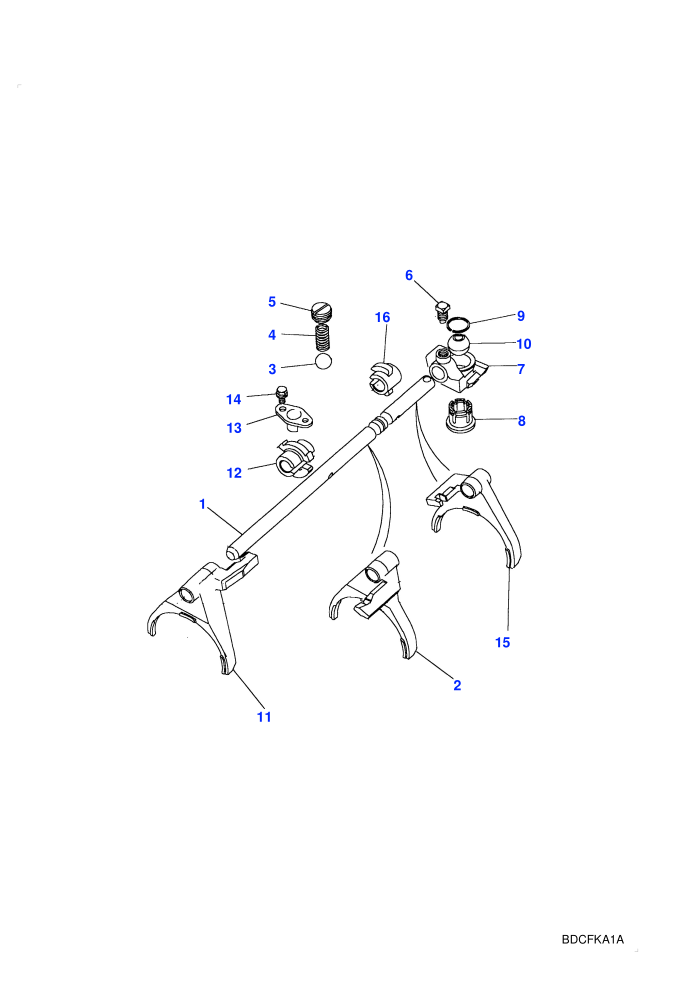 Selectors & Shafts (Manual Transmission)