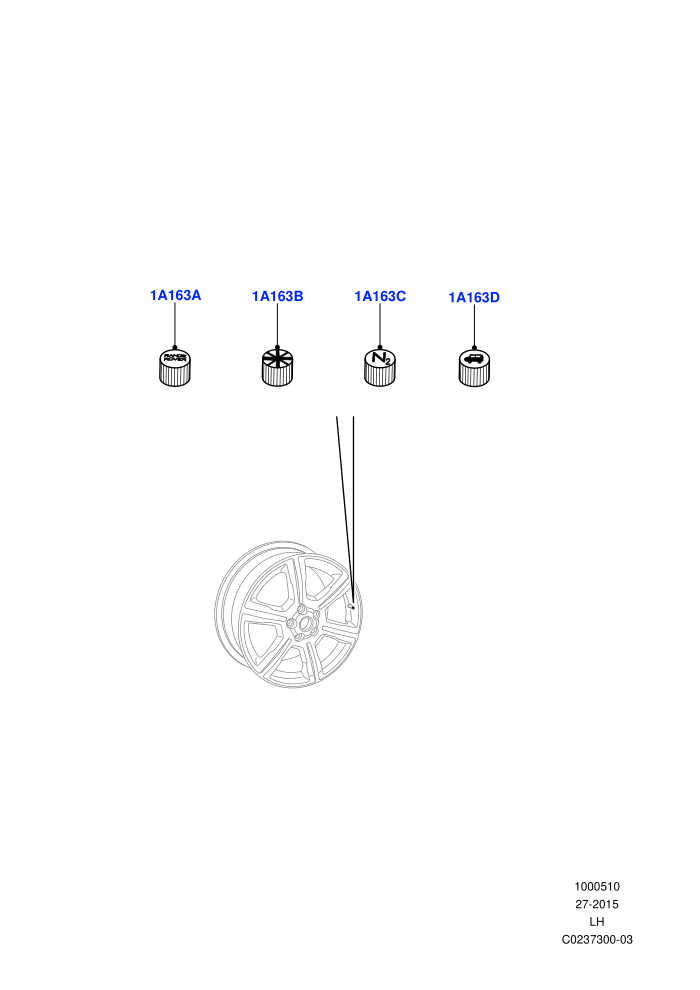 Wheel Ornamentation (Halewood (UK),Itatiaia (Brazil))(Accessory)