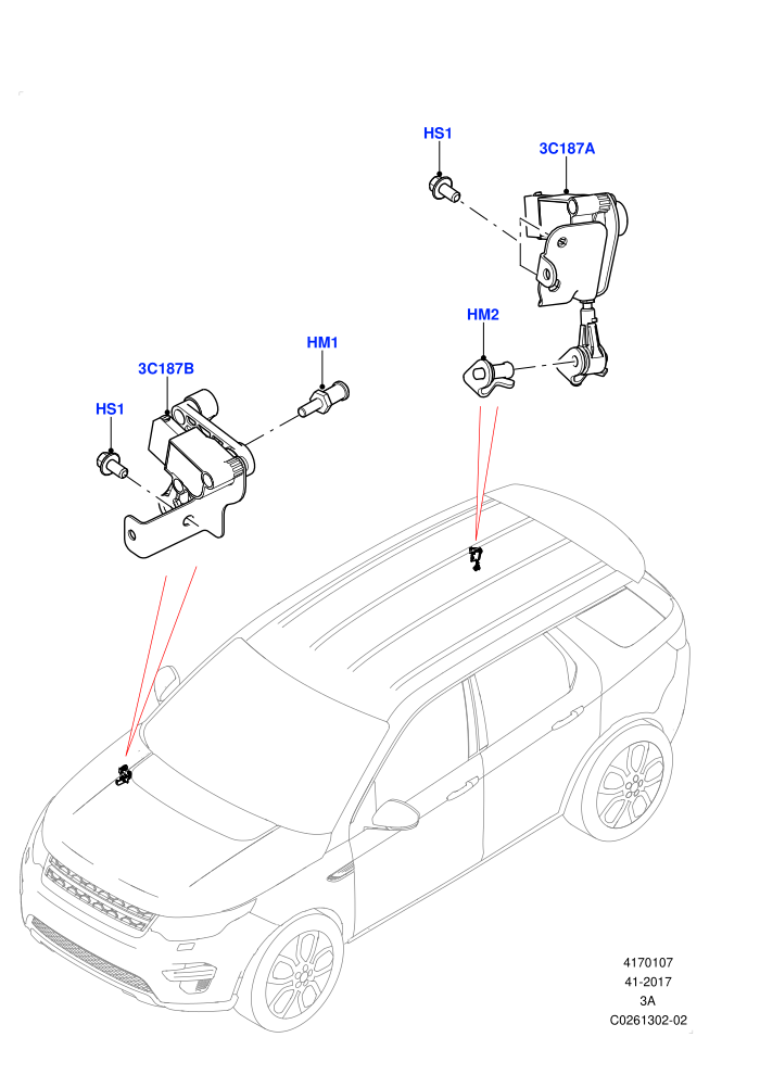 Automatic Headlamp Levelling System (Changsu (China),Less Adaptive Damping,With Adaptive Headlamps Bi Xenon,With BI - Xenon Headlamps)((V)TOKG446856 (V)FROMFG000001)