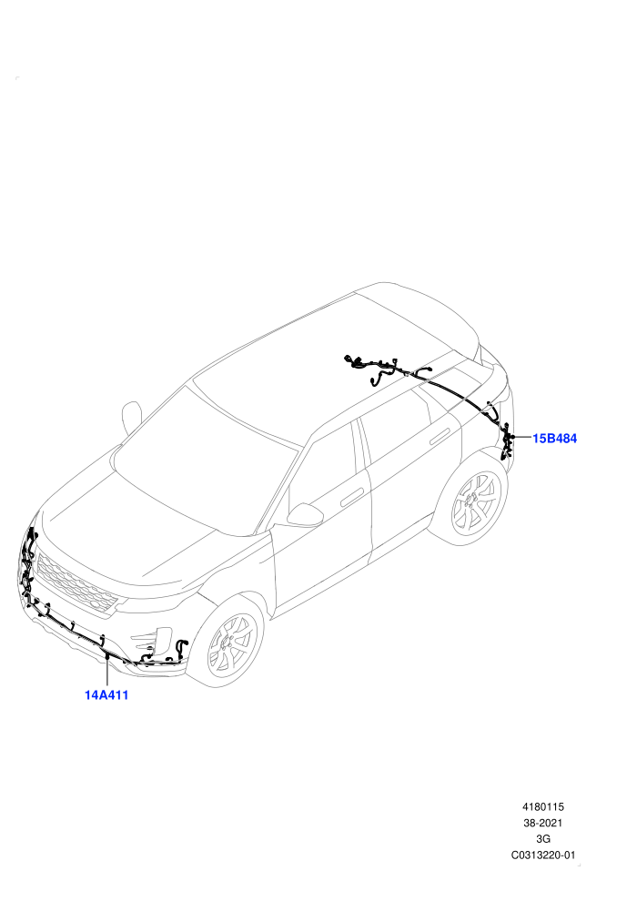 Electrical Wiring - Body And Rear (Itatiaia (Brazil))(Bumper)