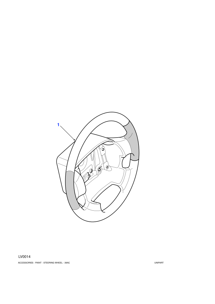 Steering Wheel ((+)CDN/MEX/USA,Rhino)