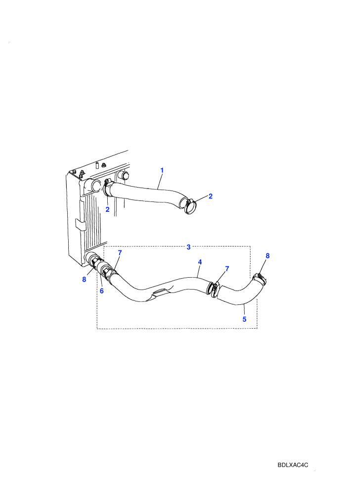 Intercooler Hoses (With Diesel Engines)