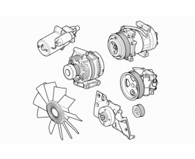 Starter Motor/Alternator & Mounts