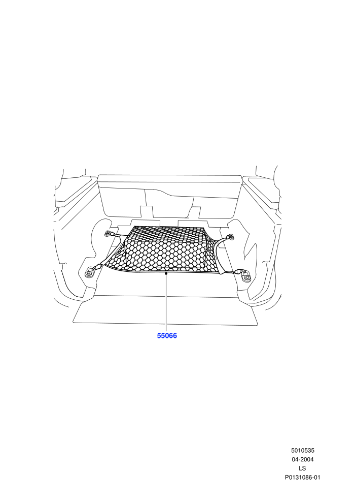 Load Compartment Trim (Luggage Net)((V)TO9A999999)