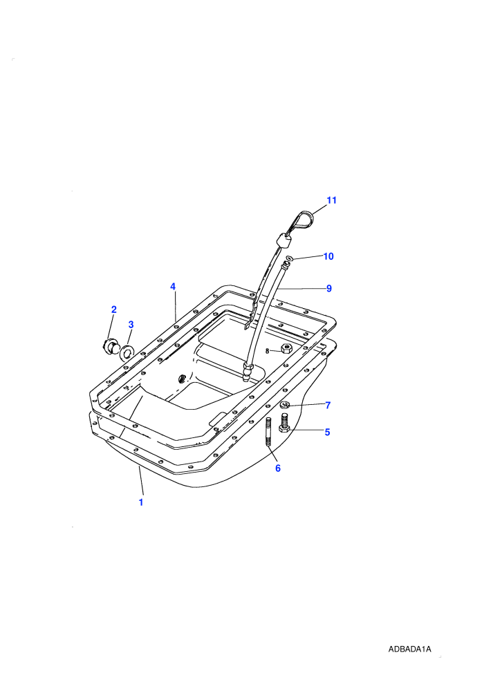 Sump (2.25L 4 Cyl L/R Petrol)