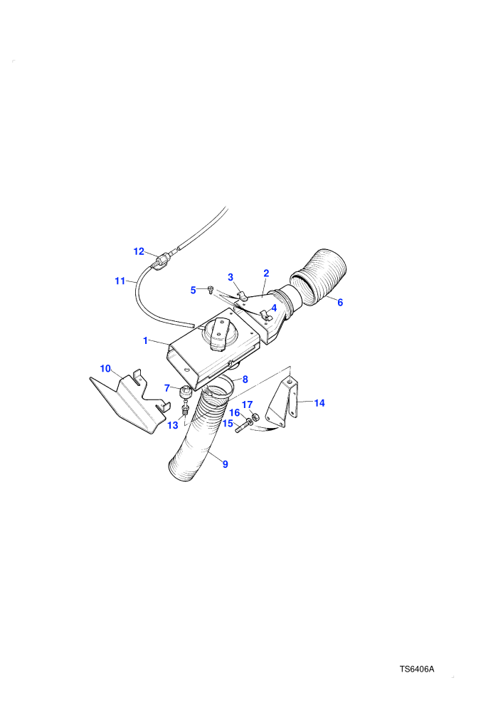 Air Temperature Control (V8 Twin Carb L/R Petrol)