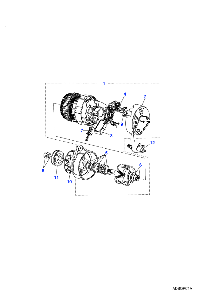 Alternator-Battery Sensed (3.5L V8 Twin Carb L/R Petrol)
