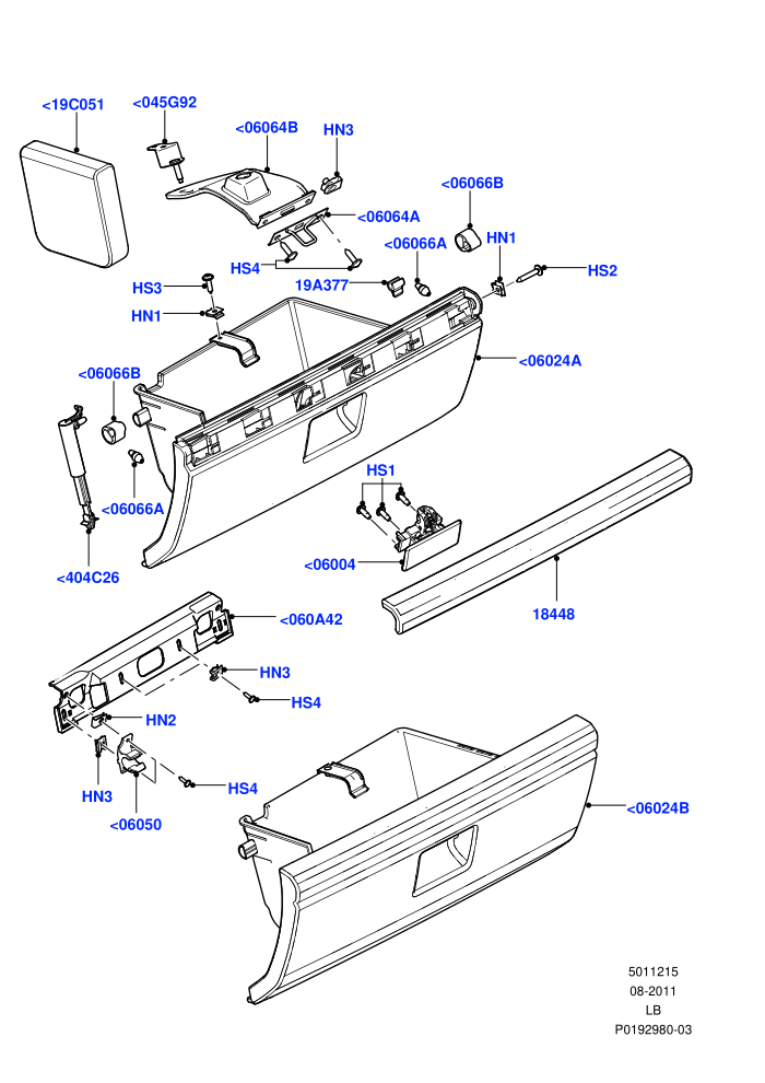 Glove Box ((V)FROM9H000001)
