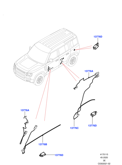 LR130035 LAND ROVER