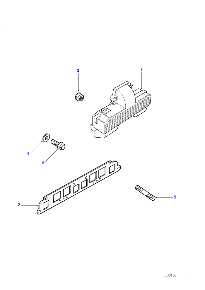Inlet Manifold (2.0L I4 8V TCIE)
