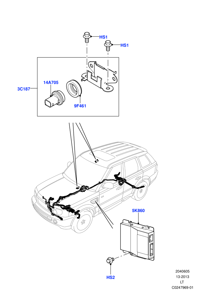 Active Anti-Roll Bar System (With Roll Stability Control)(Controls/Electrics)((V)TO9A999999)