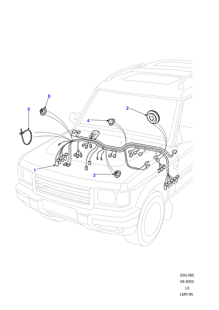 Harness-Main (LHD,With Diesel Engines)