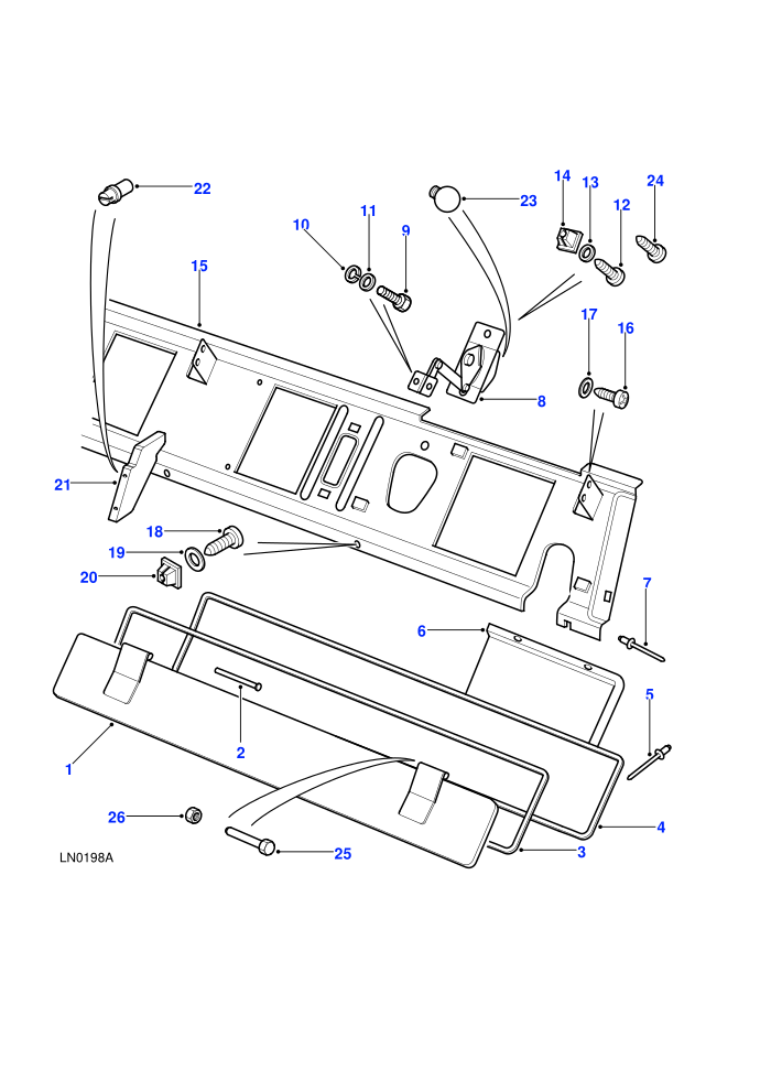Dash Ventilator (Less Air Conditioning)