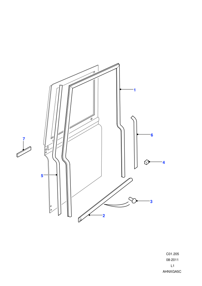 Front Door Seals
