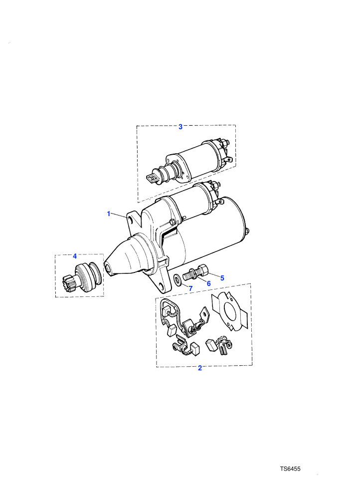 Starter Motor (Petrol V8 L/R EFI)