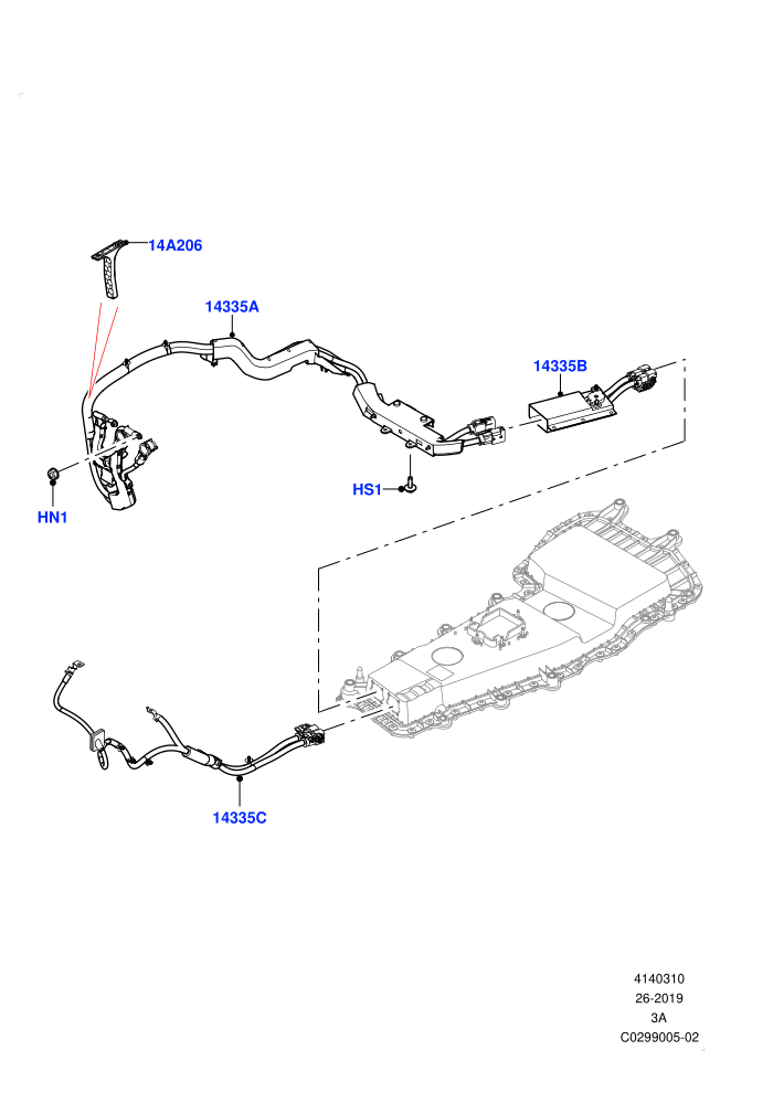 Hybrid Electrical Modules (Electric Engine Battery-MHEV,Halewood (UK))(MHEV Charging Cables and Fixings)((V)FROMLH000001)