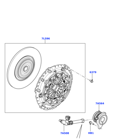 LR011836 OEM Клапан рабочего цилиндра сцепления FR2