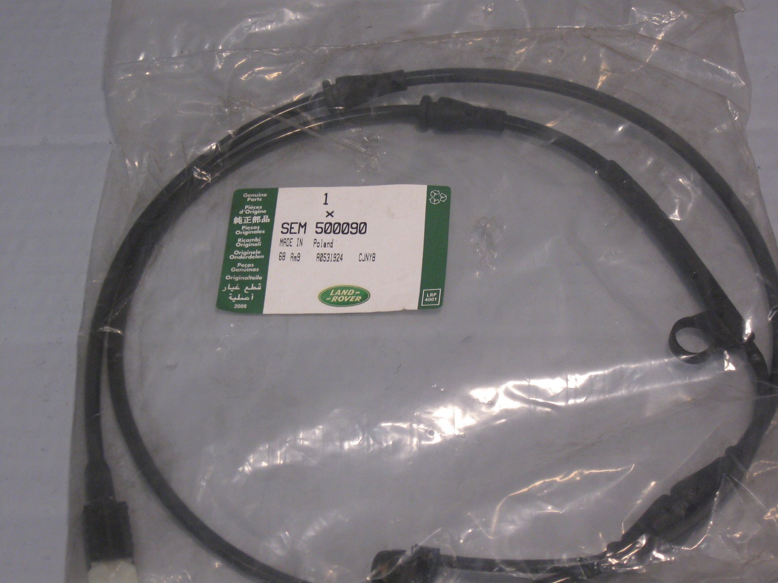 SEM500090 BRITPART Датчик износа колодок передних RRS с 2007 -
