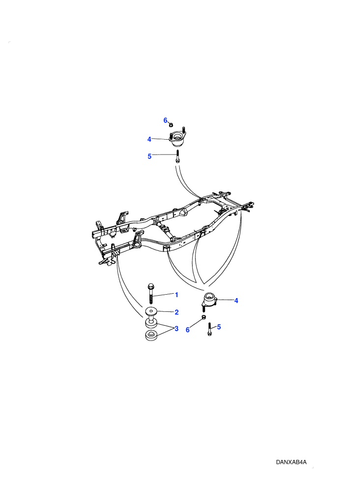 Body Mountings-Chassis Frame