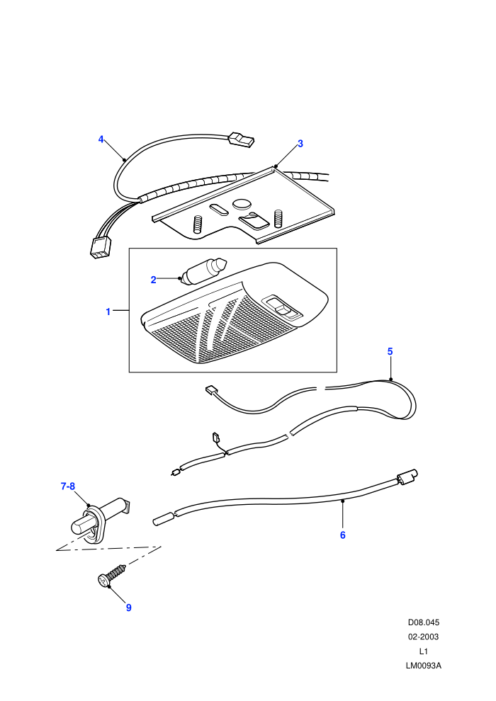 Interior Lamps ((V)FROM7A000001)