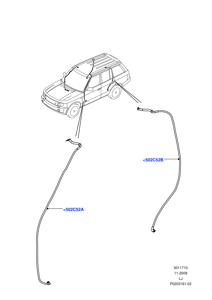 Sliding Roof Mechanism And Controls (Less Armoured)(Page B)((V)FROMAA000001)