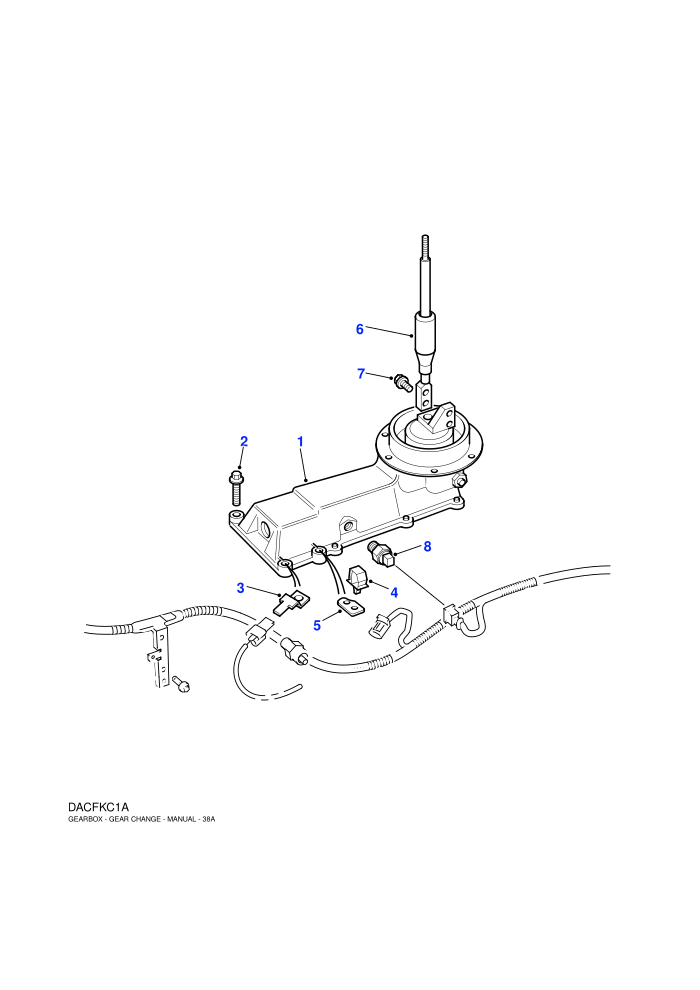 Gearchange & Lever (5 Speed Manual Transmission,Manual Transmission)