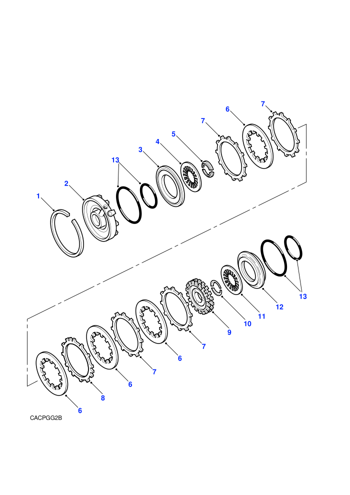 Brake 'C-C' (Automatic Transmission)