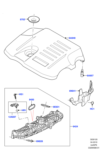 LR139515 LAND ROVER