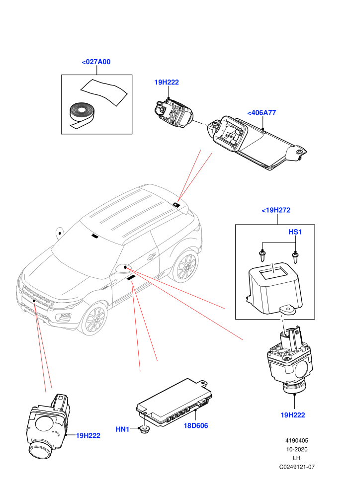 Camera Equipment (Halewood (UK),Surround Camera Sys+Water Wade Aid,Surround Camera System)((V)FROMGH000001)