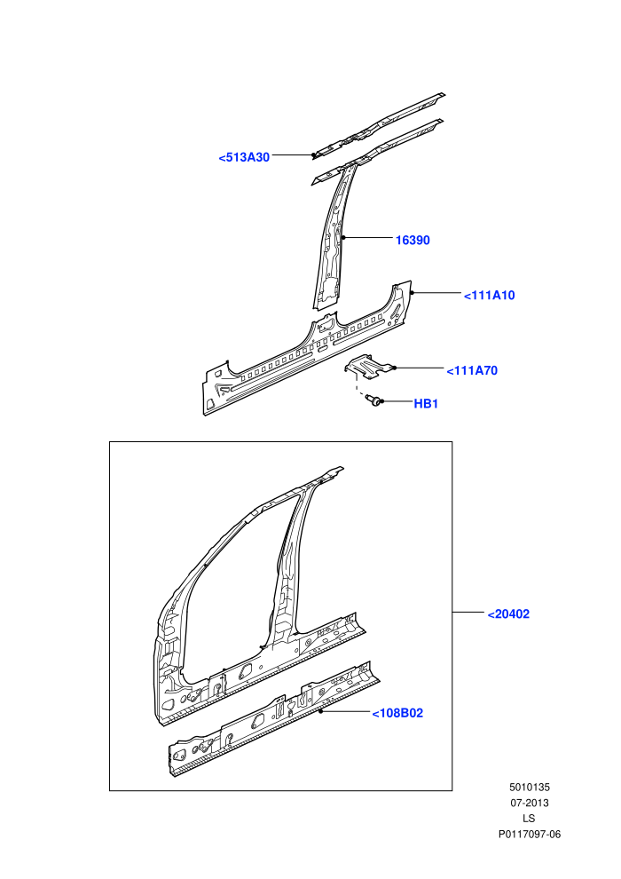 Side Panels - Inner (Front)((V)TO9A999999)