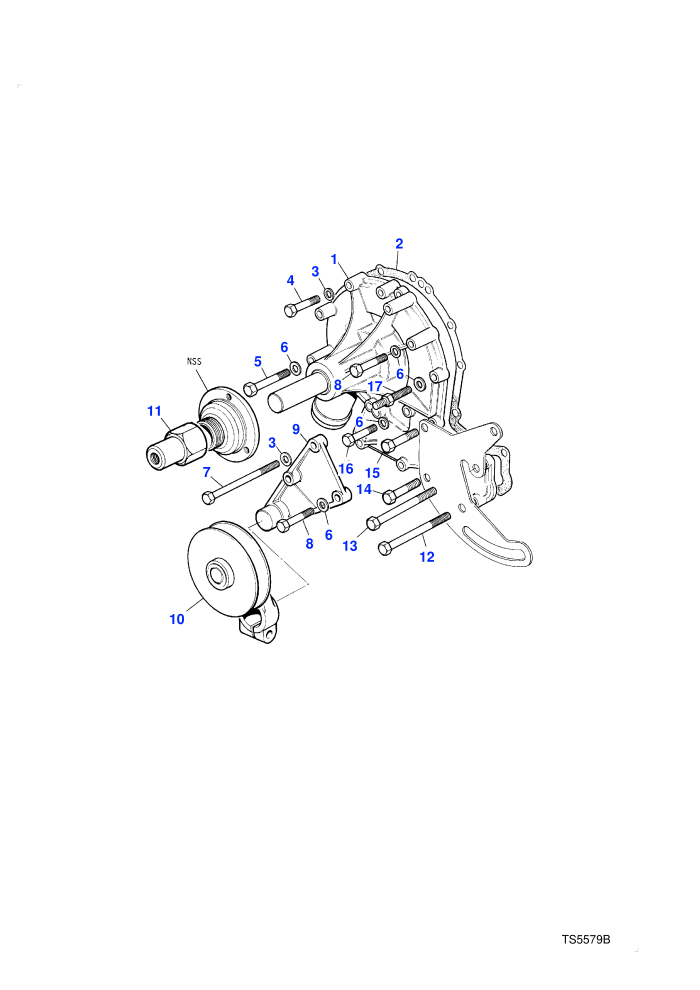 Coolant Pump (Petrol V8 L/R EFI)