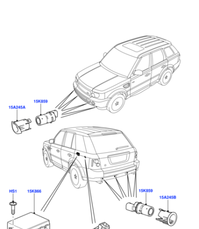 CZK3264L LAND ROVER Пистон закладной