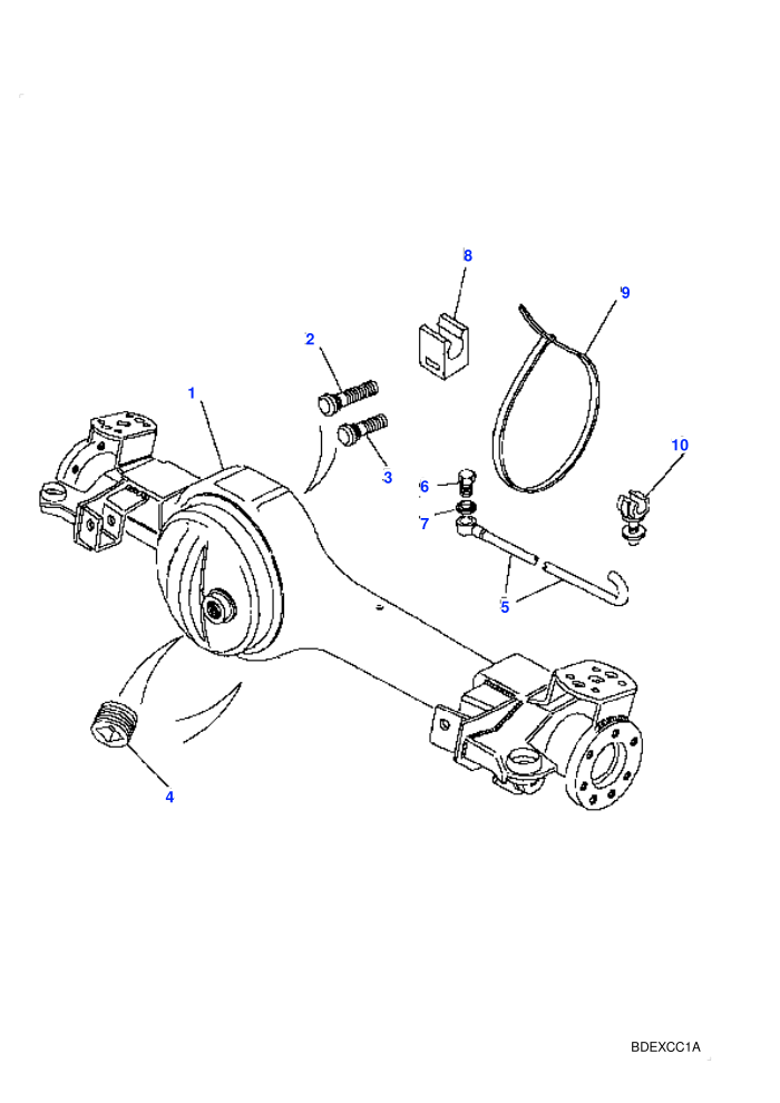 Case Assembly Front-Non Electronic Air Suspension (Less Air Suspension)