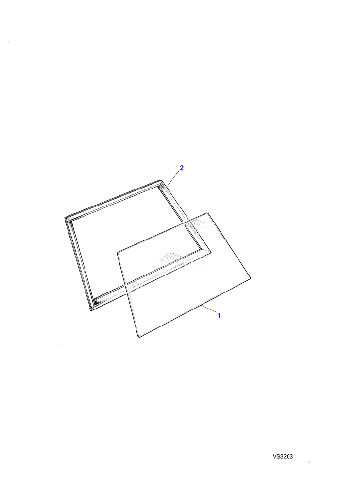 Glass Bodyside-4 Door (4 Door Station Wagon)