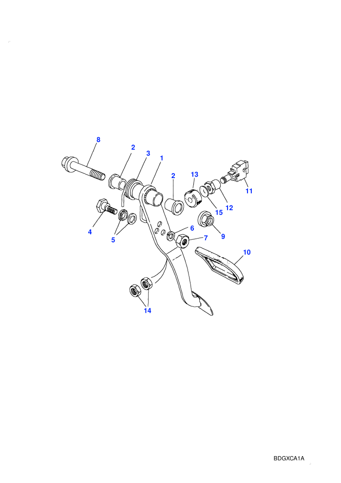 Brake Pedal & Bracket