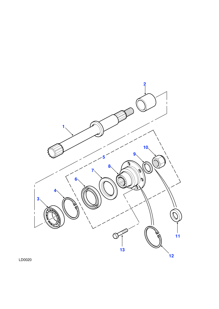 Rear Flange