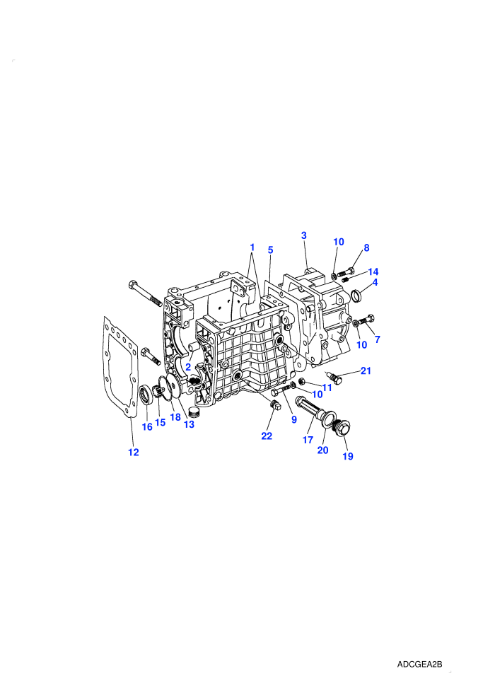 Gearcase (Manual Transmission,V8)