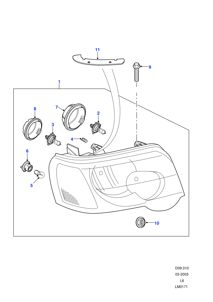 Headlamps And Front Flasher Lamps ((V)FROM4A000001)