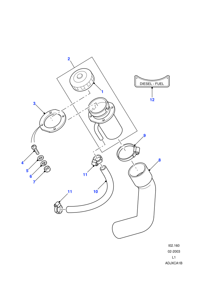 Fuel Filler-To (V) AA259678