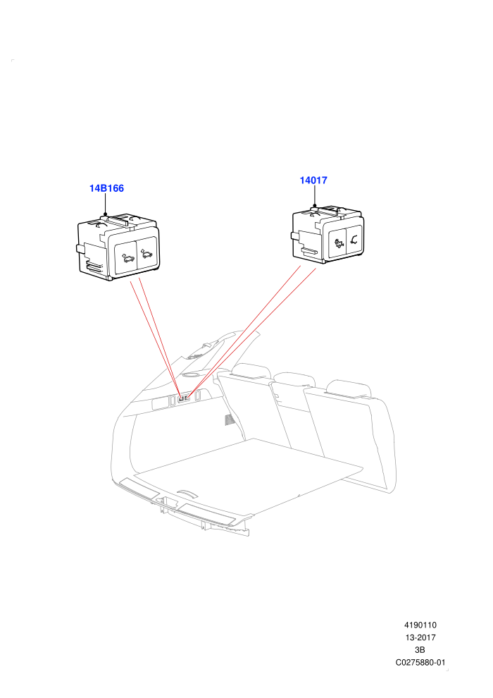 Switches (Luggage Compartment)