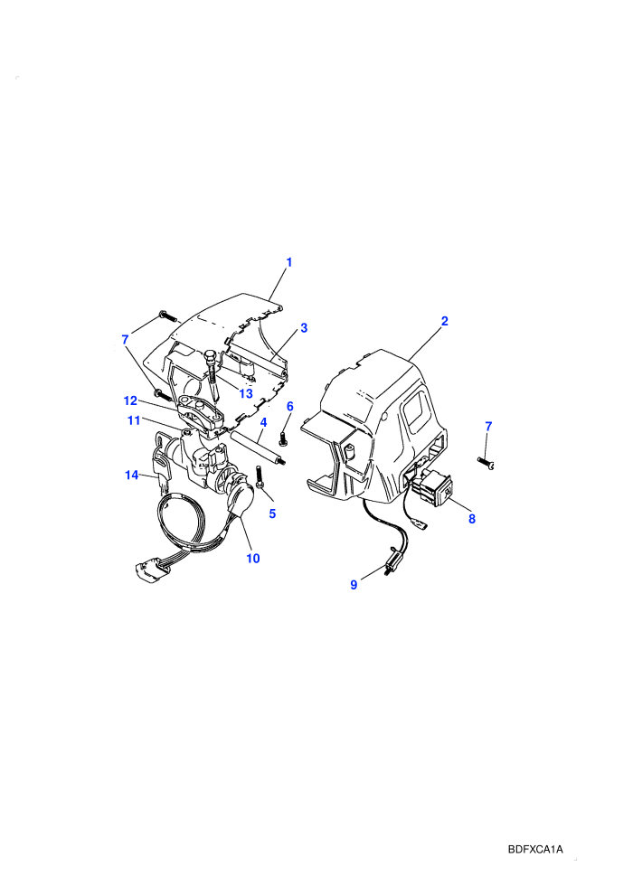 Steering Column Shroud